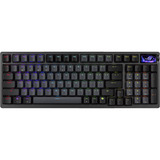 ASUS ROG Azoth 96 HE, Gaming-Tastatur schwarz, DE-Layout, ROG HFX V2