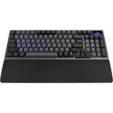 ASUS ROG Azoth 96 HE, Gaming-Tastatur schwarz, DE-Layout, ROG HFX V2