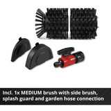 EINHELL Power X-Change Akku-Oberflächenbürste PICOBELLA, 18Volt, Kehrmaschine rot/schwarz, ohne Akku und Ladegerät