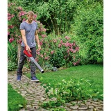 EINHELL Professional Akku-Laubbläser GP-LB 18/200 Li GK - Solo, 18Volt rot/schwarz, ohne Akku und Ladegerät, mit Dachrinnen-Reinigungsset