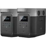 EcoFlow DELTA 2, tragbare Powerstation schwarz, 1.024 Wh, X-boost 2.700W, LFP-Akku