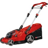 Einhell Akku-Rasenmäher RASARRO 36/42, 36Volt (2x18V) rot/schwarz, 2x Li-Ionen Akku 4,0Ah