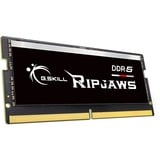 G.Skill SO-DIMM 32 GB DDR5-5600, Arbeitsspeicher schwarz, F5-5600S4040A32GX1-RS, Ripjaws , INTEL XMP