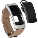 Huawei TalkBand B6, Smartwatch schwarz, Classic (Lederarmband) in Camellia