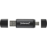 Intenso Flex Line 64 GB, USB-Stick schwarz, USB-C und USB-A