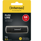 Intenso Flex Line 64 GB, USB-Stick schwarz, USB-C und USB-A
