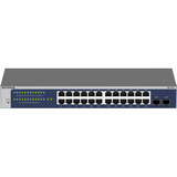 Netgear GS724T, Switch blau