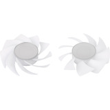 Thermaltake SWAFAN 120 EX INFINITY ARGB Sync PC Cooling Fan Wood Edition, Gehäuselüfter weiß, 3er-Pack, 120 mm, 124 mm