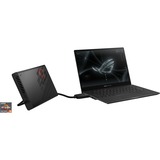 ASUS ROG Flow X13 (GV301QC-K6121T), Gaming-Notebook schwarz, Windows 10 Home 64-Bit, incl. ROG XG Mobile eGPU RTX 3080, 120 Hz Display