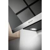 Bauknecht RBHVP 83 LM K, Dunstabzugshaube schwarz/edelstahl, 80 cm
