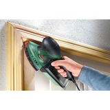 Bosch Multischleifer PSM 200 AES + 29-teiliges Zubehör-Set grün, 200 Watt, SystemBox