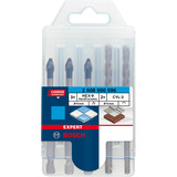 Bosch Professional EXPERT HEX-9 HardCeramic Bohrer Mixed-Set, Ø 6mm, Bohrer-Satz 5-teilig, inkl. 2 CYL-3-Betonbohrer