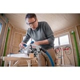 Bosch Professional PRO Akku-Handkreissäge BITURBO GKS 18V-70 L Professional solo blau/schwarz, ohne Akku und Ladegerät, in L-BOXX