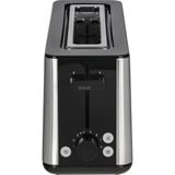 Braun Langschlitz-Toaster PurShine HT 1610 BK edelstahl/schwarz, 1.030 Watt, für 2 Scheiben Toast