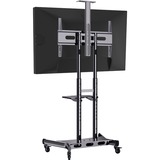 HAGOR Twin HD Stand, Standsystem schwarz, Mobil