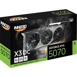 INNO3D GeForce RTX 5070 X3 OC, Grafikkarte DLSS 4, 3x DisplayPort, 1x HDMI 2.1