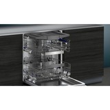 Siemens SN55ZS07CE IQ500, Spülmaschine edelstahl (gebürstet)/schwarz, 60 cm, Home Connect