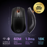SteelSeries Rival 3 Wireless Gen 2, Gaming-Maus schwarz