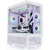 Thermaltake View 170 TG ARGB Snow White, Tower-Gehäuse weiß, Tempered Glass x 2