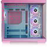 Thermaltake View 380 TG ARGB , Tower-Gehäuse rosa, Tempered Glass x 2