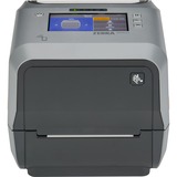 Zebra ZD621t, Etikettendrucker grau/anthrazit, Thermotransferdruck, 300 dpi, USB, RS232, LAN, Bluetooth (BLE), Peeler