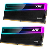 ADATA DIMM 32 GB DDR5-6400 (2x 16 GB) Dual-Kit, Arbeitsspeicher schwarz, AX5U6400C3216G-DCNKRBK, XPG NOVAKEY RGB Black, INTEL XMP, AMD EXPO