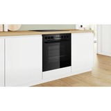 Bosch HND671LS67 Serie 6, Herdset schwarz/edelstahl