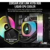 Corsair iCUE LINK H170i RGB Generalüberholt, Wasserkühlung schwarz