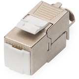 Digitus CAT 6A Keystone-Modul DN-93615 silber, werkzeugfrei, geschirmt