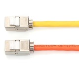Digitus CAT 6A Keystone-Modul DN-93615 silber, werkzeugfrei, geschirmt