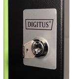 Digitus Glas-Fronttür für 19" 20HE Wandgehäuse Unique Serie, Frontpanel schwarz, 20 Höheneinheiten