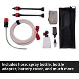 EINHELL Power X-Change Akku-Druckreinigerpistole HYPRESSO 18/24-1, 18Volt rot/schwarz, ohne Akku und Ladegerät