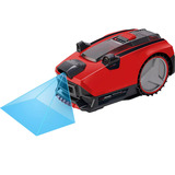 EINHELL Power X-Change Mähroboter FREELEXO CAM PLUS 600 rot/schwarz, Li-Ion Akku Plus 4,0Ah, Kamera + Sensor