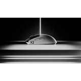 Logitech Gaming G Pro X2 SUPERSTRIKE, Gaming-Maus hellgrau/schwarz, LIGHTSPEED, HERO 2, für Windows