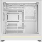 Montech HS02 , Tower-Gehäuse weiß, Tempered Glass x 2