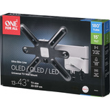 ONE FOR ALL Ultra Slim 43" TV-Wandhalterung WM 6254 grau, 33 - 109 cm / 13" - 43"