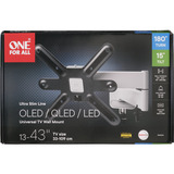 ONE FOR ALL Ultra Slim 43" TV-Wandhalterung WM 6254 grau, 33 - 109 cm / 13" - 43"