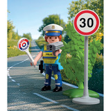 PLAYMOBIL 72029 Special Plus Polizist mit Radar, Konstruktionsspielzeug 