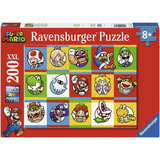 Ravensburger Puzzle Nintendo Super Mario - Charakter-Kollektion 200 Teile