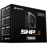 Sharkoon SHP Bronze 700W, PC-Netzteil schwarz, 4x PCIe, 700 Watt