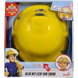 Simba Feuerwehrmann Sam Feuerwehr Helm mit Funktion, Rollenspiel gelb