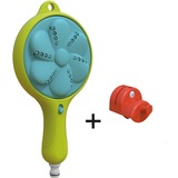 Smoby 3-in-1 Gartendusche, Wasserspielzeug grün/türkis