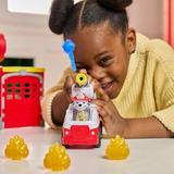 Spin Master Paw Patrol Fire Rescue - Feuerwehr-Station Spielset , Spielgebäude mit Geschoss-Abwurf, Licht- und Soundeffekten,