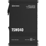 Teltonika TSW040, Switch schwarz, 8-Port POE+ Switch