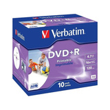 Verbatim DVD+R 4,7 GB, DVD-Rohlinge 16fach, 10 Stück