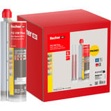 fischer FIS VW Plus 360 S UMK Promo, Mörtel grau, 360ml, 24 Kartuschen im Umkarton