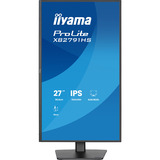 iiyama ProLite XB2791HS-B1, LED-Monitor 68.6 cm (27 Zoll), schwarz (matt), FullHD, IPS, HDMI, DP, Lautsprecher, Höhenverstellung, 120Hz Panel