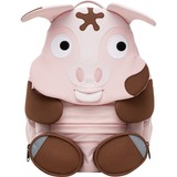 Affenzahn Großer Freund Tonie Schwein, Rucksack pink/braun