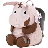 Affenzahn Großer Freund Tonie Schwein, Rucksack pink/braun