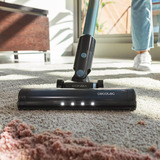 Cecotec Conga Rockstar 1500 Ray Eternal, Stielstaubsauger schwarz/blau